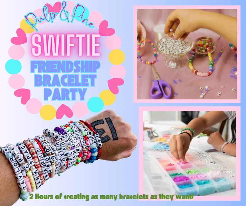 Swiftie Bracelet Making Party (Kids Party Package)