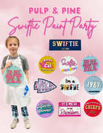 Kids/Teens Swiftie Paint Party (Kids Party Package)
