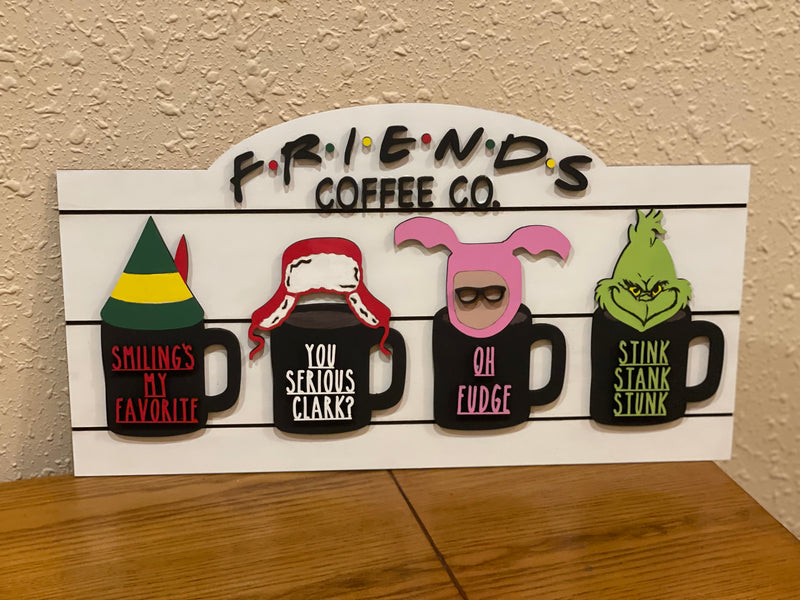 Friends Coffee Co (3D Sign)
