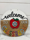 Interchangeable Classroom Sign