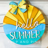 Hello Summer Sun (3D Door Hanger)