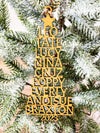 Tree of Names Ornament