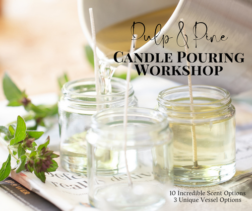 1.20.24 @ 2:00 pm - Candle Pouring Workshop