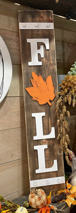 10.17.24 @ 6pm Ladies Night! Fall Porch Leaner DIY Special Workshop