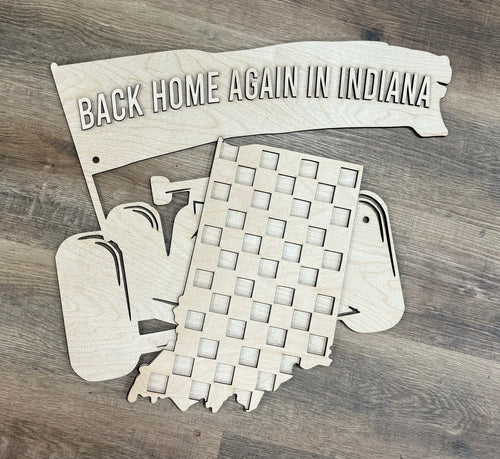 Back Home in Indiana Indy 500 (3D Door Hanger)