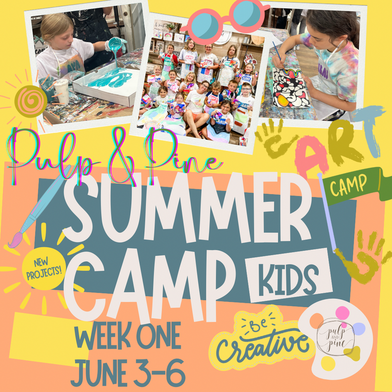 Kids Creative Summer Camp - WEEK ONE (6/3-6/6 2024)