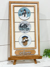 Welcome Interchangeable Sign Stand w/Winter Inserts