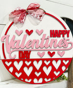 Happy Valentines Day (3D Door Hanger)