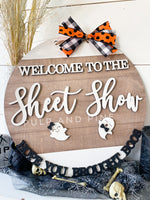 Welcome to the Sheet Show (3D Door Hanger)