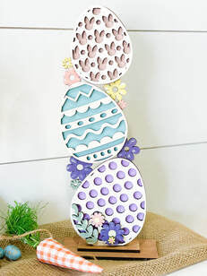 Easter Egg Tower Shelf Sitter