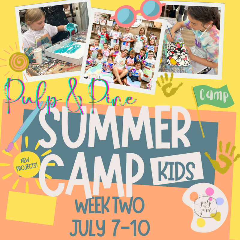 Kids Creative Summer Camp - WEEK TWO (July 7-10 2025)