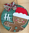 Hi Gingerbread (3D Door Hanger)