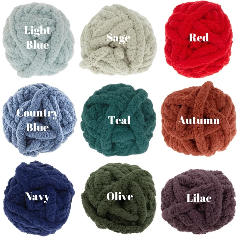 11.8.24 @6pm Chunky Knit Blanket DIY Special Workshop