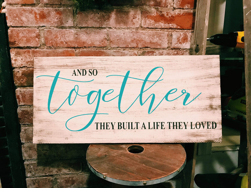 Together They Built (Rectangle Design)