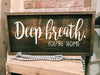 Deep Breath (Rectangle Design)