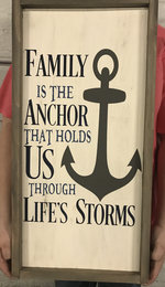 Family Anchor (Rectangle Design)