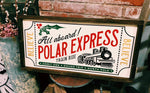 Polar Express (Rectangle Design)