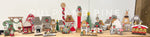 Christmas Village: Mr & Mrs Claus with Sled (3D Shelf Sitter)