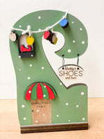 Christmas Village: Shoe Shop (3D Shelf Sitter)