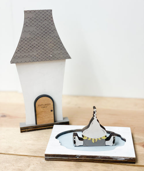 Christmas Village: Skate Rental (3D Shelf Sitter)