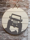 Jeep (3D Door Hanger)