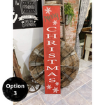 Merry Christmas - various design options (Porch Leaner)