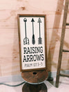 Raising Arrows (Rectangle Design)