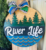 River Life (3D Door Hanger)