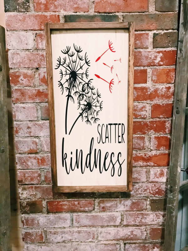 Scatter Kindness (Rectangle Design)