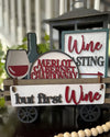 But First Wine (Interchangeable Wagon Set)