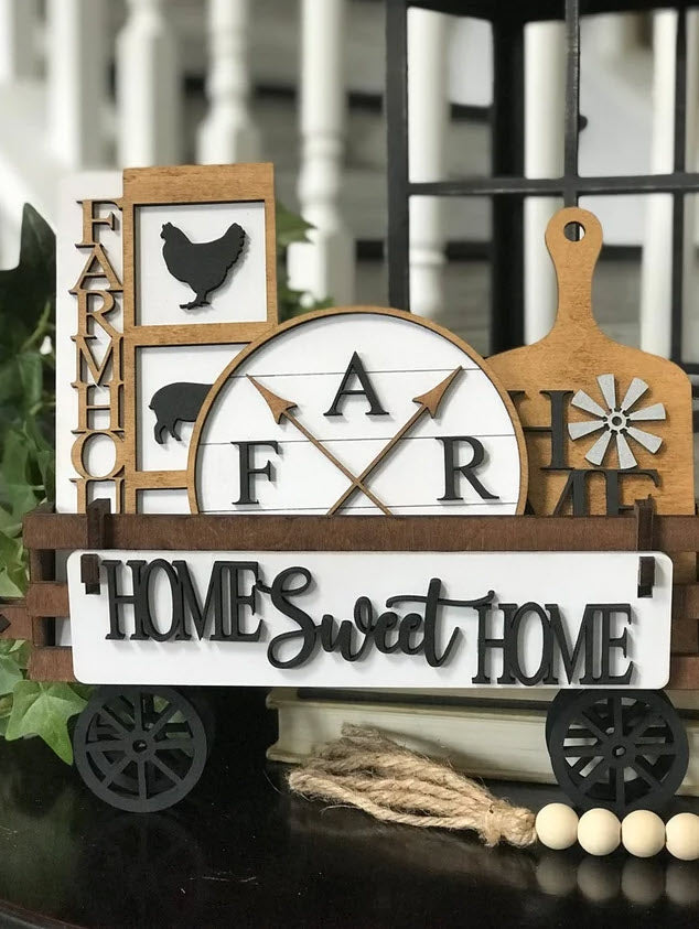 Home Sweet Home - Farmhouse (Interchangeable Wagon Set)