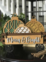 Merry & Bright - Ornaments (Interchangeable Wagon Set)