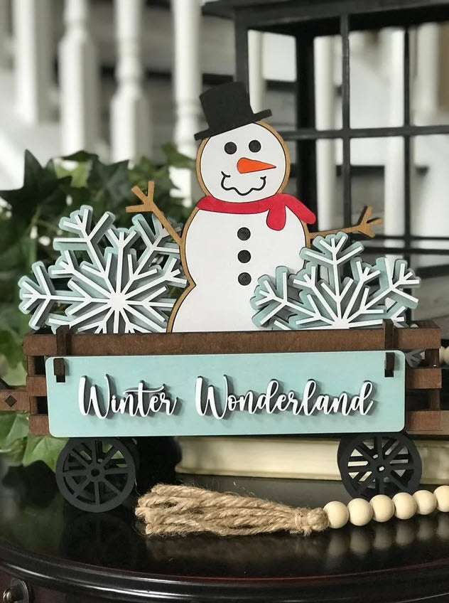 Winter Wonderland - Snowman (Interchangeable Wagon Set)