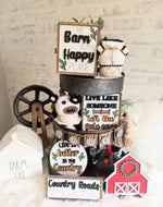 Barn Happy Place (Interchangeable Tiered Tray Set)