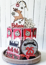 Christmas Believe (Interchangeable Tiered Tray Set)
