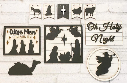 Holy Night (Interchangeable Tiered Tray Set)