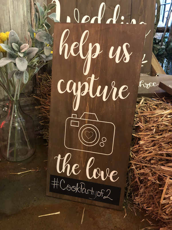 *DEPOSIT: Wedding Signs Rental Package